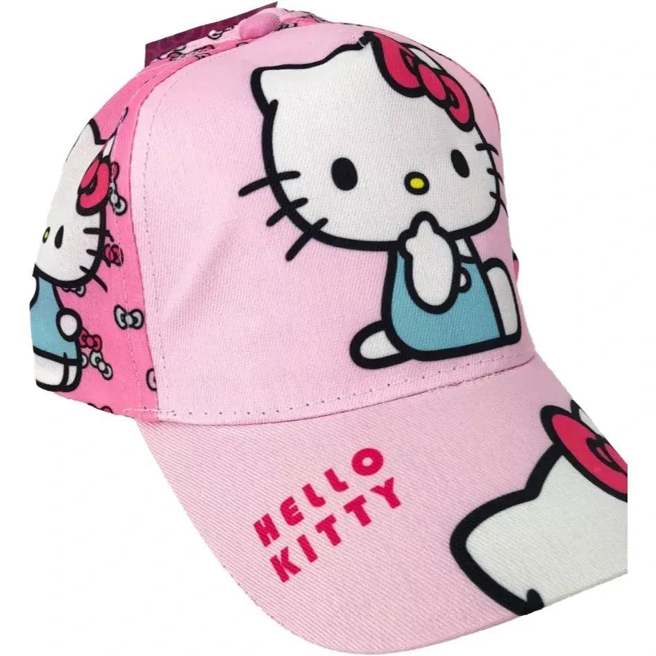 Cappello con Visiera da Ragazzo/Bambino - Berretto da Baseball Regolabile HELLO KITTY