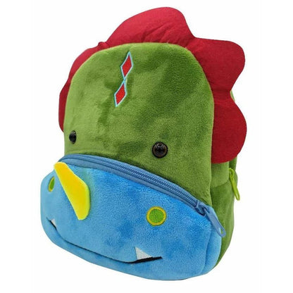 Zainetto Asilo Bambini, Zainetto Bimbo 1-3 Anni Nido Preschool Peluche 3D Animaletti Borsa Zaino Bambino Bambina Morbido Mini