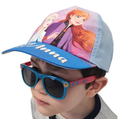 FROZEN - Cappello con Visiera da Ragazzo/Bambino Berretto da Baseball Regolabile