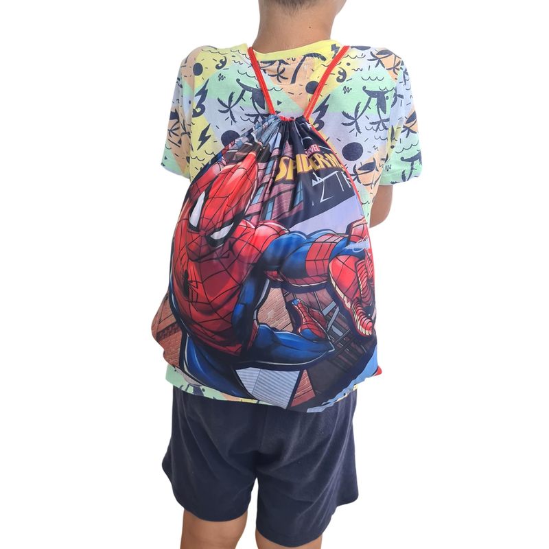 Sacca Sportiva  Bambino, Borsa Zaino  Asilo, Palestra, Piscina, Viaggio, Portascarpe Spierman