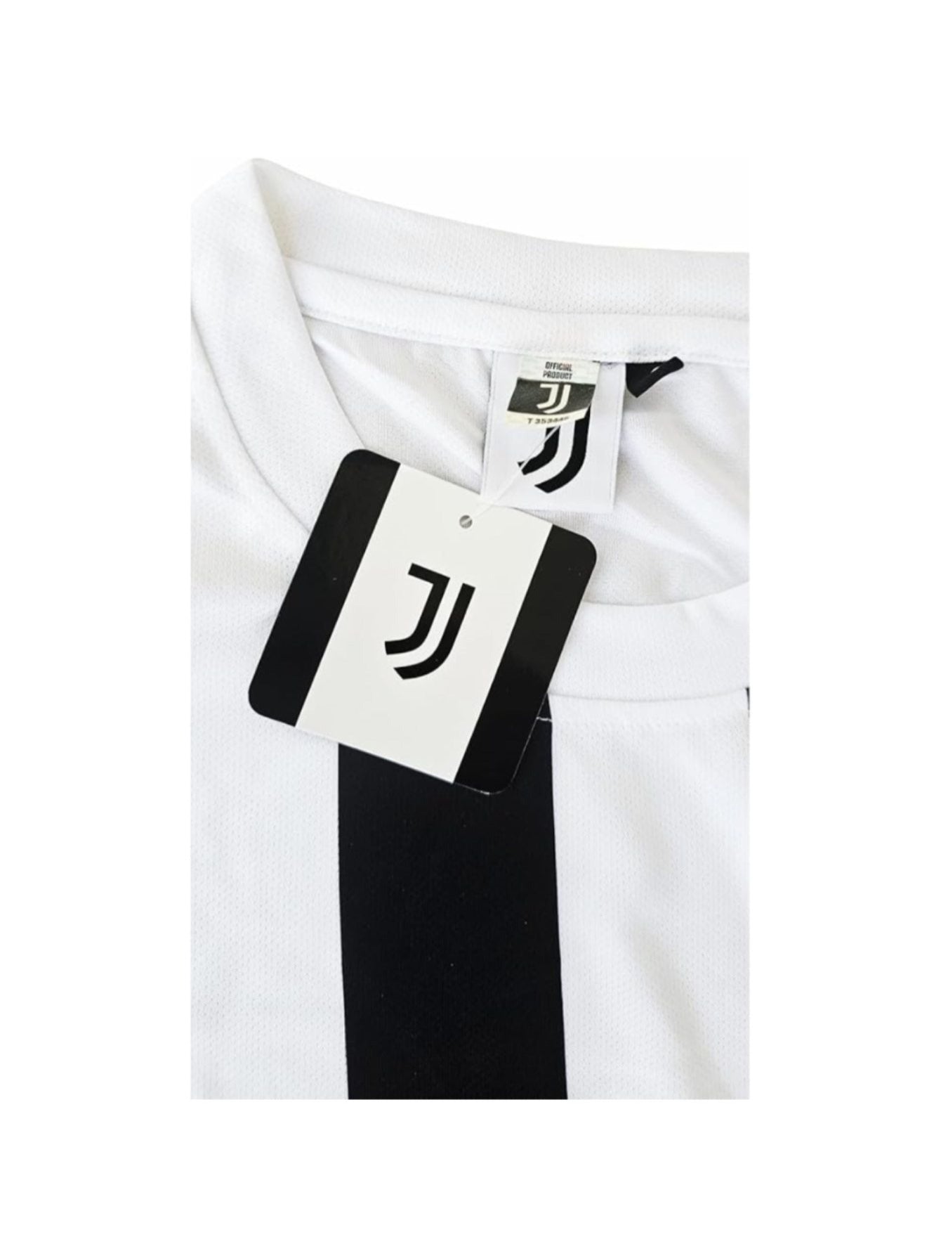 JUVENTUS - Maglia Ufficiale Bianco Neri Campionato Seria A | Taglie da Ragazzo JUVE