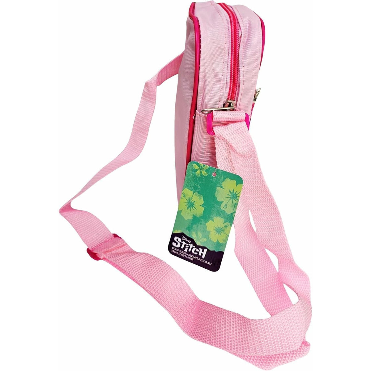 Borsello Bambino Marsupio Tracolla Ragazzo Spalla Regolabile Marsupio Viaggio Sportivo Tempo Libero Gadget Stitch