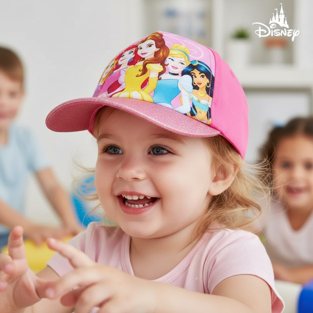 ILS I LOVE SHOPPING Cappello con Visiera da Ragazzo/Bambino Berretto da Baseball Regolabile (Principesse)