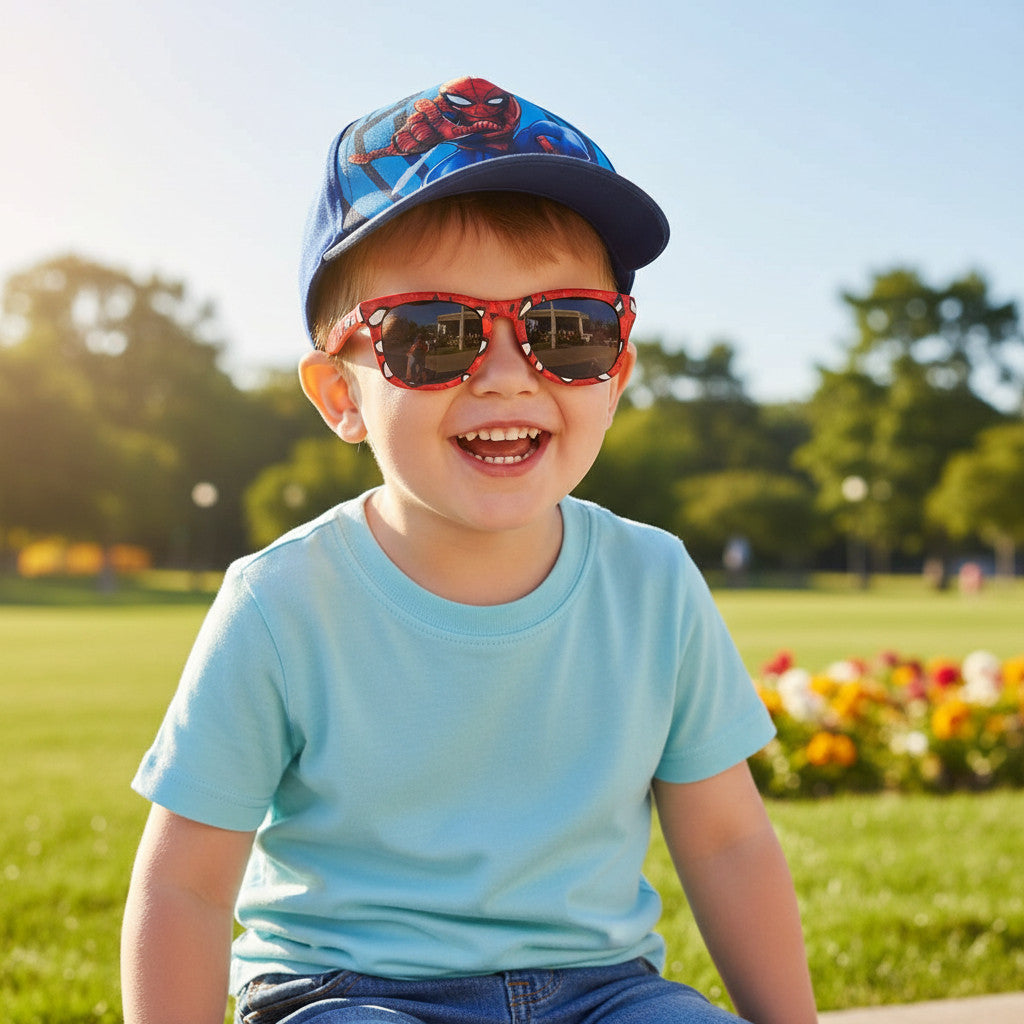 Cappello Set Regolabile Berretto per bambini e ragazzi SPIDER