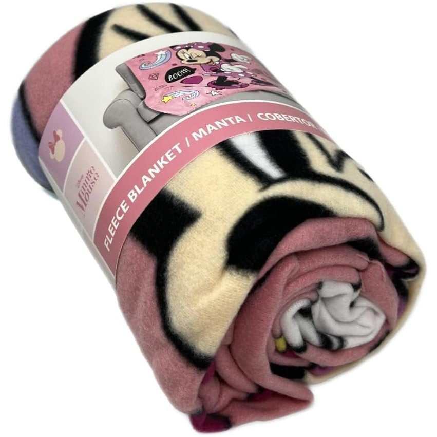 Coperta Ufficiale Plaid Morbida e Calda 100x140cm per Bambini Pile con stampa Idea Regalo - TOPOLINA