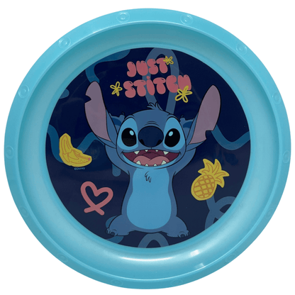 Set di stoviglie riutilizzabile per bambini bicolore – Set composto da 5 pezzi: Piatto, ciotola, bicchieri e posate per bambini e bebé