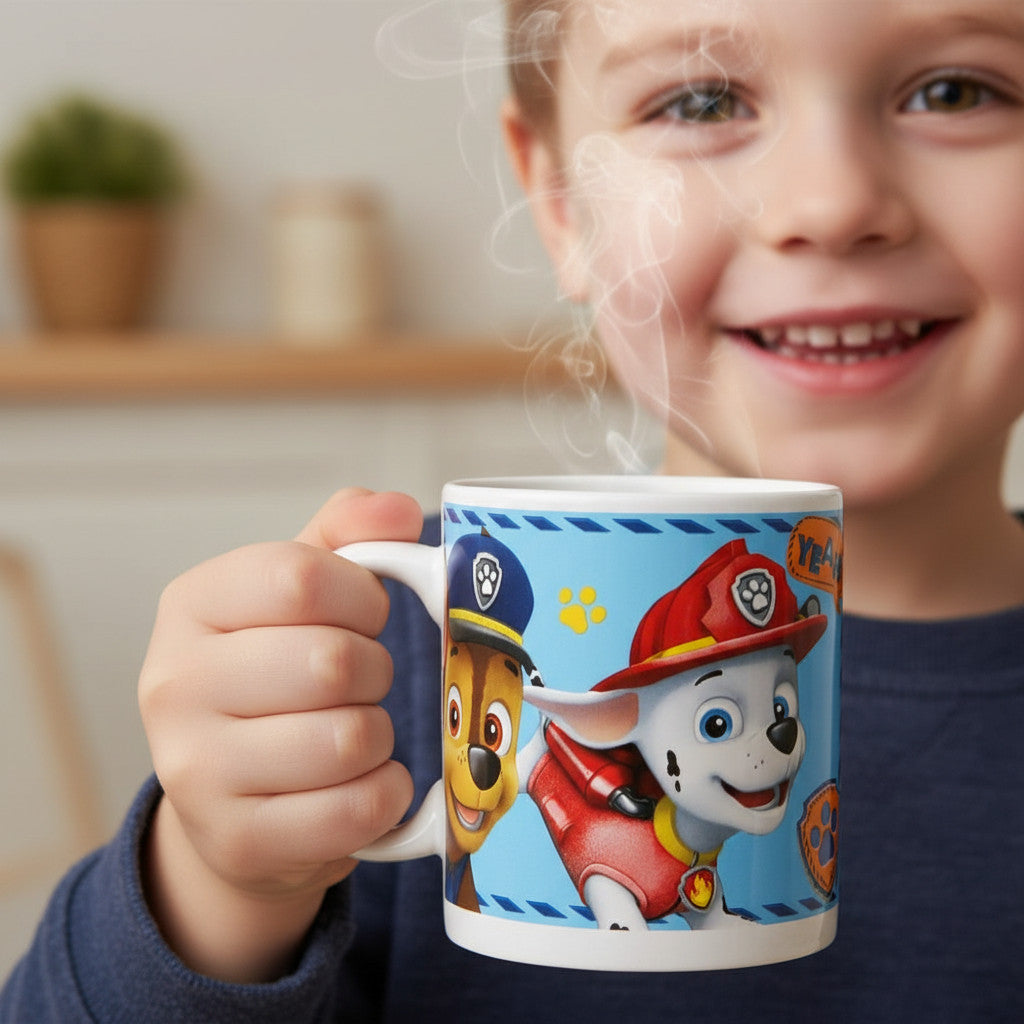 Tazza in ceramica per Bambini in confezione regalo PAW Cuccioli