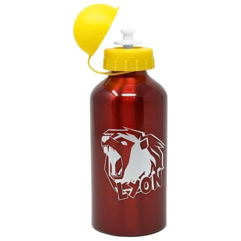 Borraccia Scuola Bottiglia Sport in Alluminio Bambini 400ml con Beccuccio Retraibile Lyon Gamer