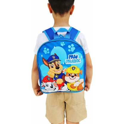PAW PATROL - Zaino per bambini Zainetto Asilo Infanzia per la Scuola e tempo libero con chiusura lampo Cuccioli