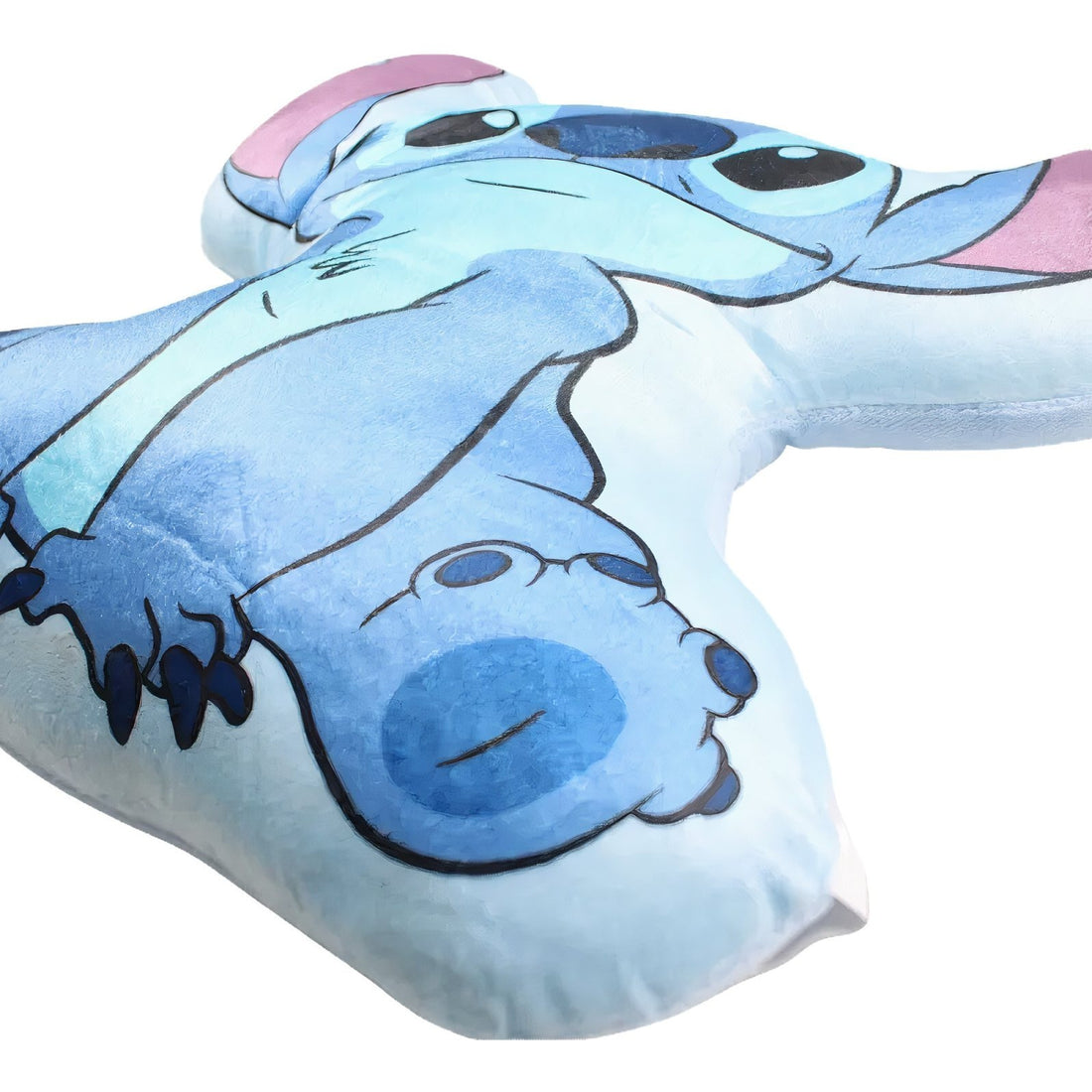 STITCH - Cuscino 3D Shaped Sagomato peluche Bambini in Poliestere con la Forma sagoma personaggio