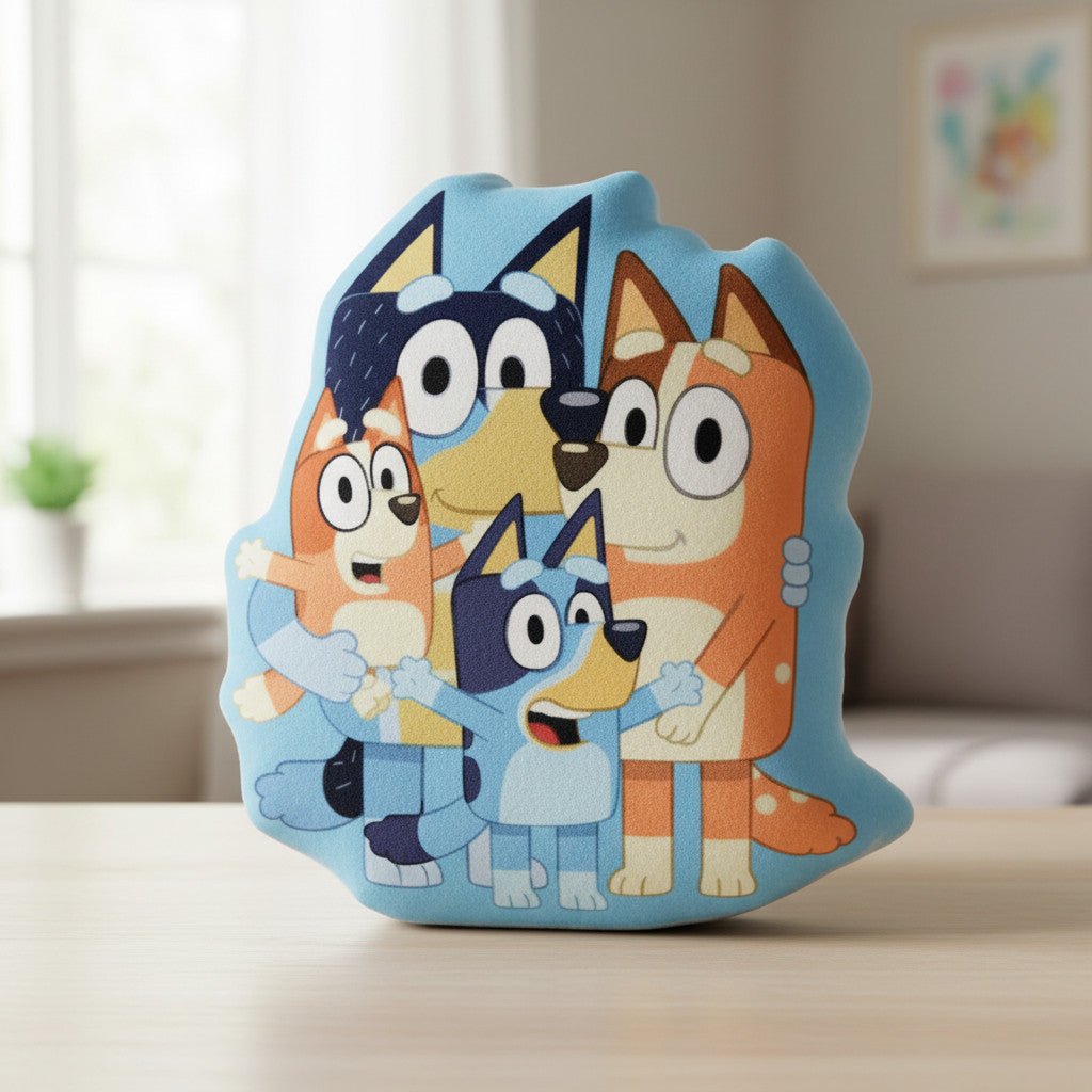 Cuscino 3D Shaped Sagomato Bambini in Poliestere con la Forma sagoma personaggio
