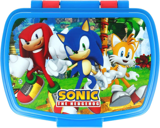 Contenitore Portapranzo Porta merenda Scatola Sandwich Box per Bambini - SONIC