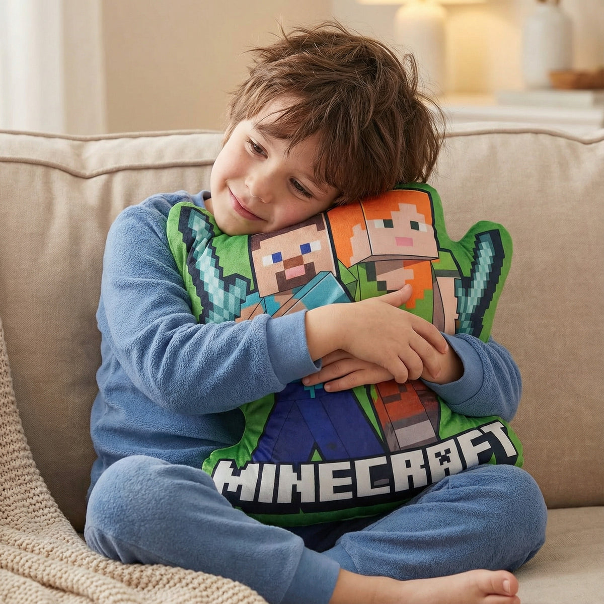 Cuscino 3D Shaped Sagomato peluche Bambini in Poliestere con la Forma sagoma sonaggio