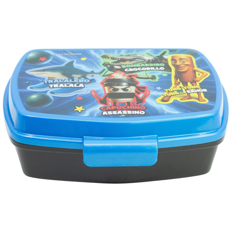 Contenitore Portapranzo Porta merenda Scatola Sandwich Box per Bambini BRAINROT