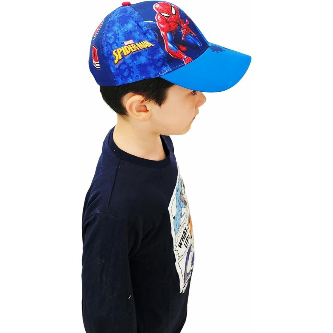 Cappello con Visiera da Ragazzo/Bambino Berretto da Baseball Regolabile SPIDER-MAN