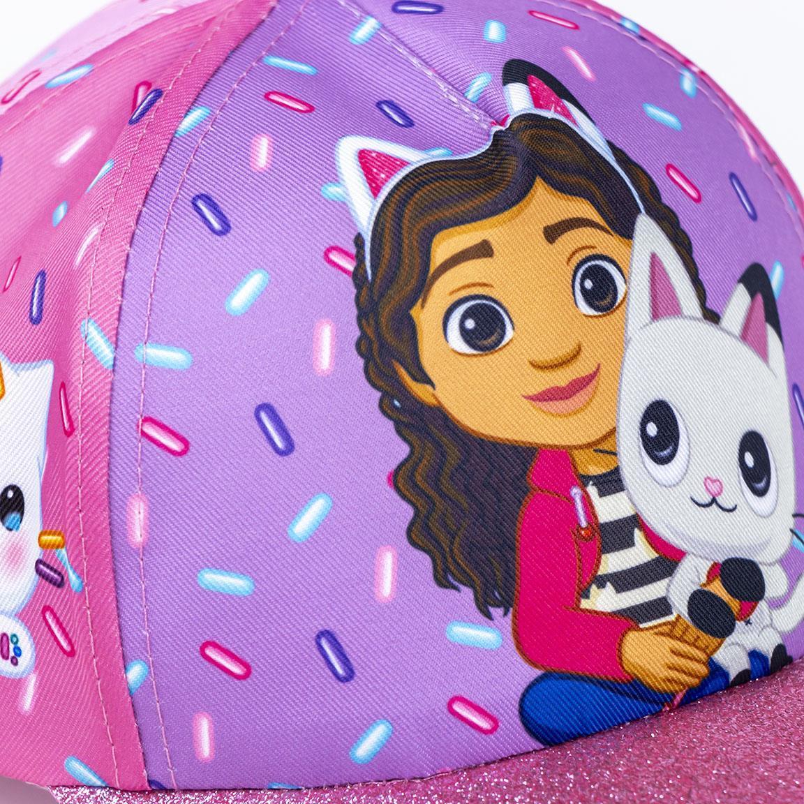 Cappello con Visiera da Ragazzo/Bambino Berretto da Baseball Regolabile - Gabby's Dollhouse