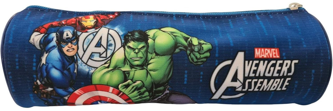AVENGERS | Portapenne Astuccio Borsellino Scuola e Asilo Bambini 21x7x6cm Sueroi Hulk
