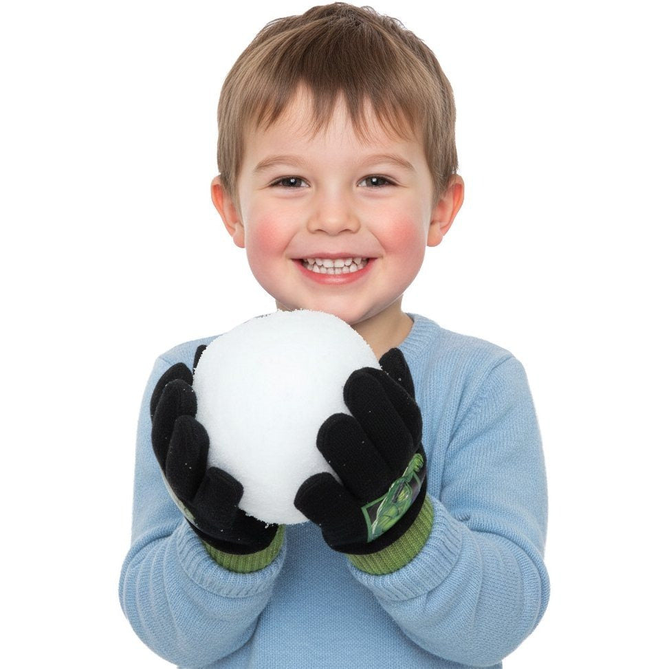 Guanti Invernali per Bambini 2 pcs Inverno Unisex Taglia unica - AVENGERS HULK 5