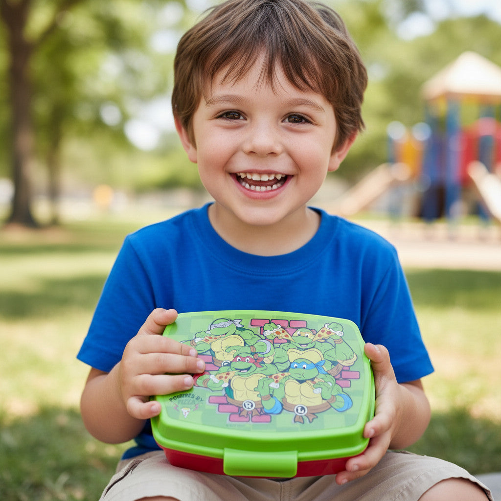 Contenitore Portapranzo Porta merenda Scatola Sandwich Box per Bambini