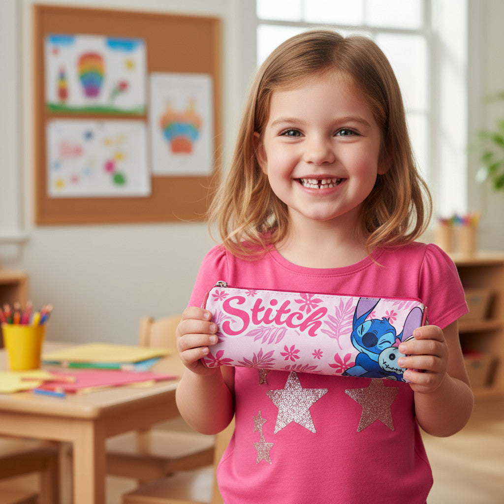 Portapenne Astuccio Borsellino Scuola e Asilo per Bambini 21x7x6cm