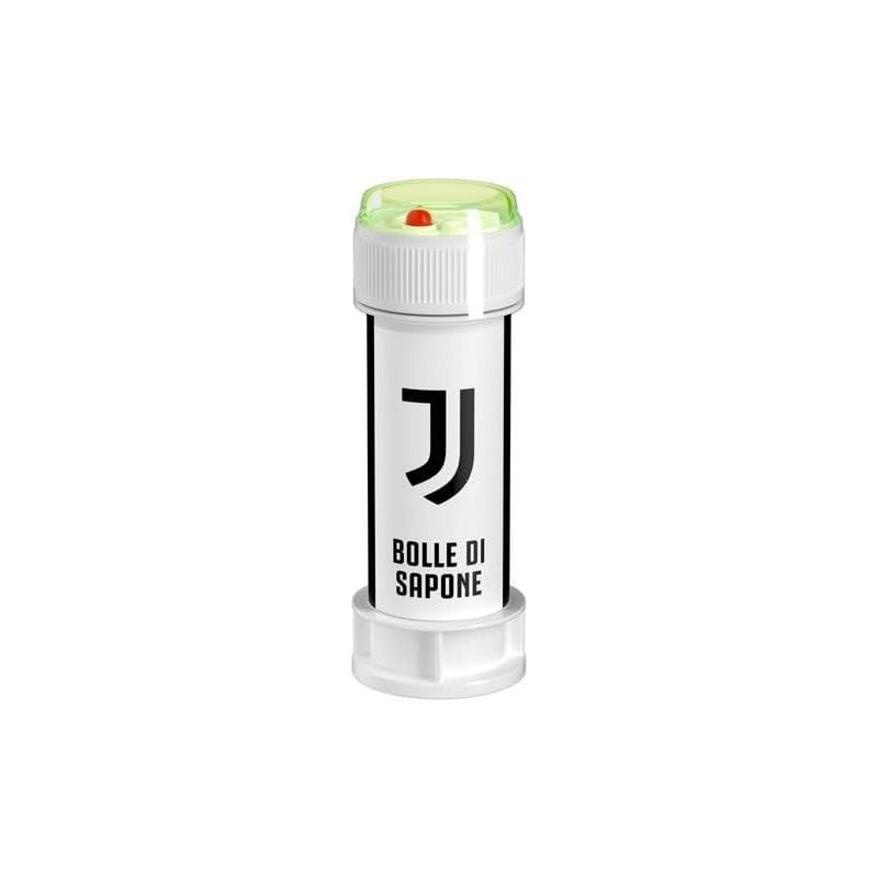 Bolle di Sapone Juventus - Confezione 4 Pezzi - Gadget Ufficiale per Feste e Compleanni