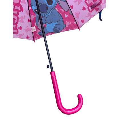 Ombrello per Bambini in Tessuto con Apertura Automatica e Struttura 8 Raggi