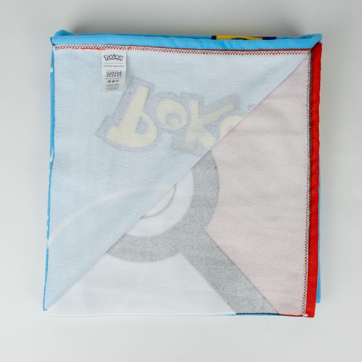 POKEMON - Telo Mare Asciugamano da spiaggia e piscina in microfibra CM. 140X70 asciugatura rapida, ultra morbido