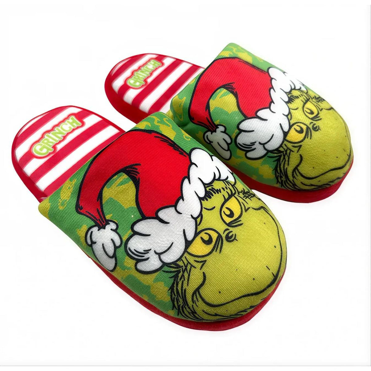 GRINCH - Ciabatte Pantofole per Bambini e Ragazzi Morbide e Calde