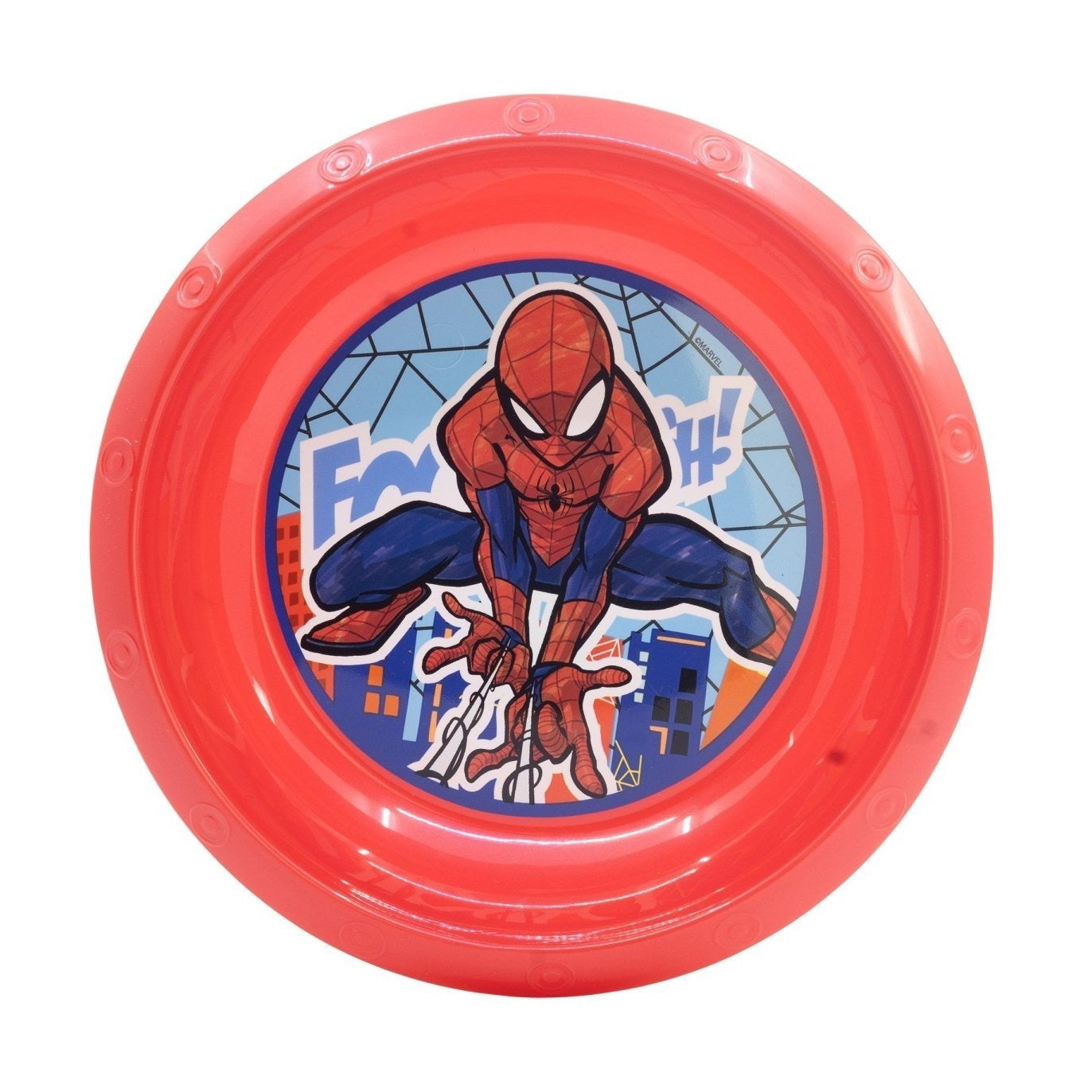 Set di stoviglie riutilizzabile per bambini bicolore – Set composto da 5 pezzi: Piatto, ciotola, bicchieri e posate per bambini e bebé - SPIDER
