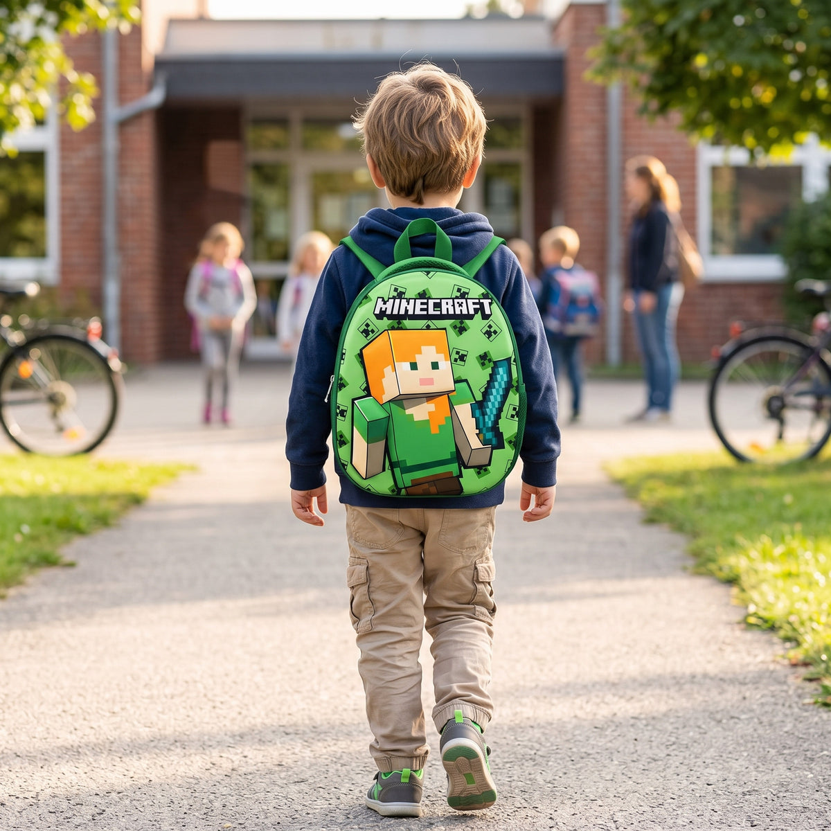 Zaino Bambino per Scuola e Asilo Tempo Libero - Design Pratico e Capiente