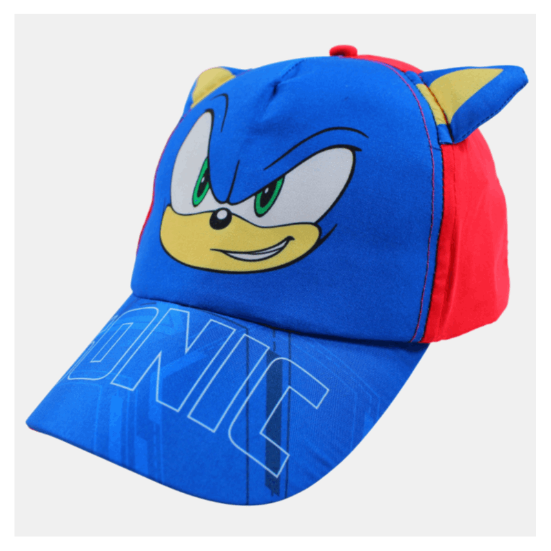 Cappello con Visiera da Ragazzo/Bambino Berretto da Baseball Regolabile Bimbo SONIC